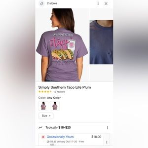 Simply southern “you had me at tacos”